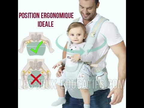Elingue Pour Bebe Porte Bebe Kangourou Duo Evolution Youtube