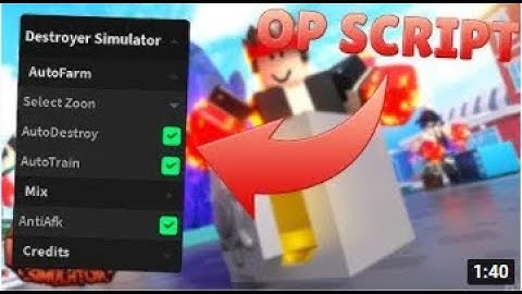 WORKING DESTROYER SIMULATOR🔥 OP GUI 2021 SCRIPT🔥🔥🔥