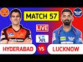 Sunrisers Hyderabad Vs Lucknow Super Giants IPL Live Score