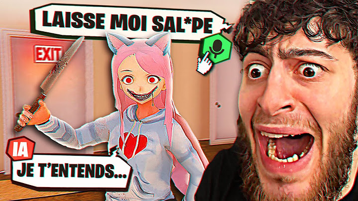 MA COPINE IA EST COMPLETEMENT FOLLE, JE DOIS M'ECHAPPER 😨 Yandere Simulator AI