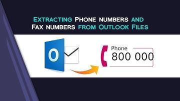 MS Outlook (DBX) Files Cell Phone Numbers