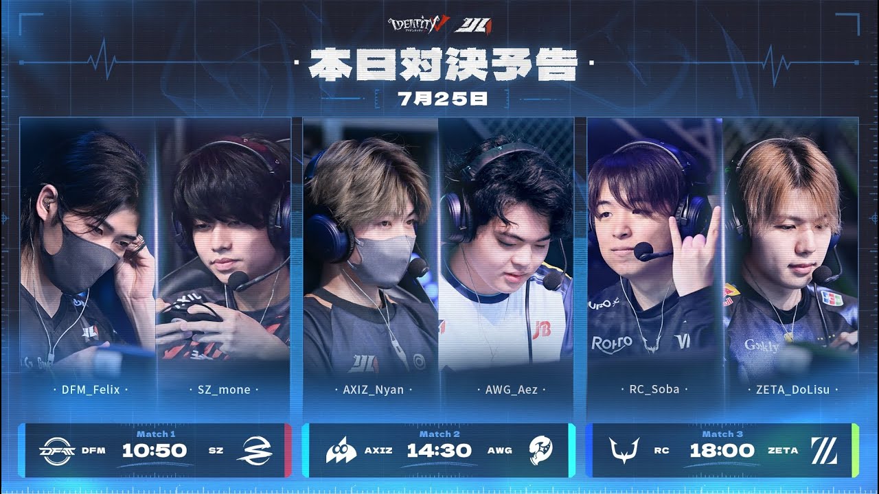 2025年 夏季IJL 第五人格 IdentityV 気象学者 第五人格7周年『Dig!Dig!Seven!』&2025年夏季IJL決勝戦 Day1