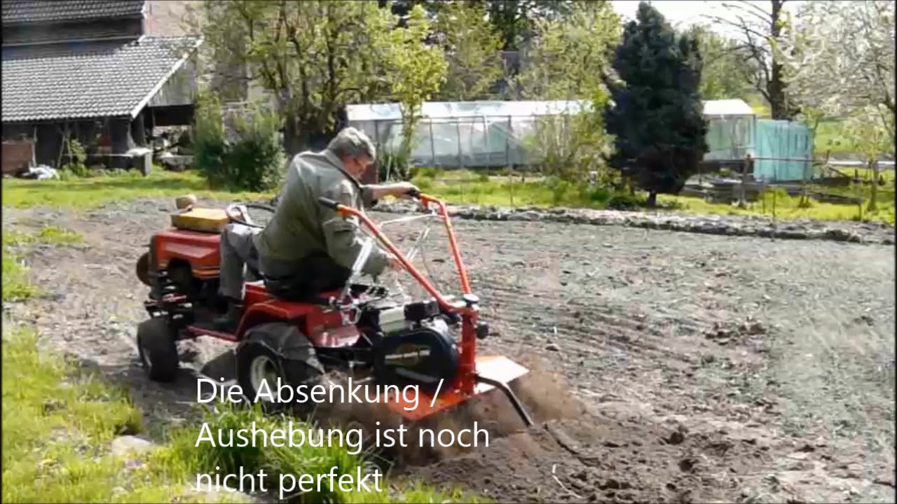 Gartenfrase Am Rasentraktor Youtube
