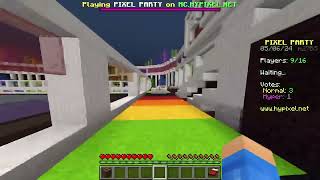 Let's Play Minecraft Java Edition: Arcade Games - Pixel Party! (Hypixel)