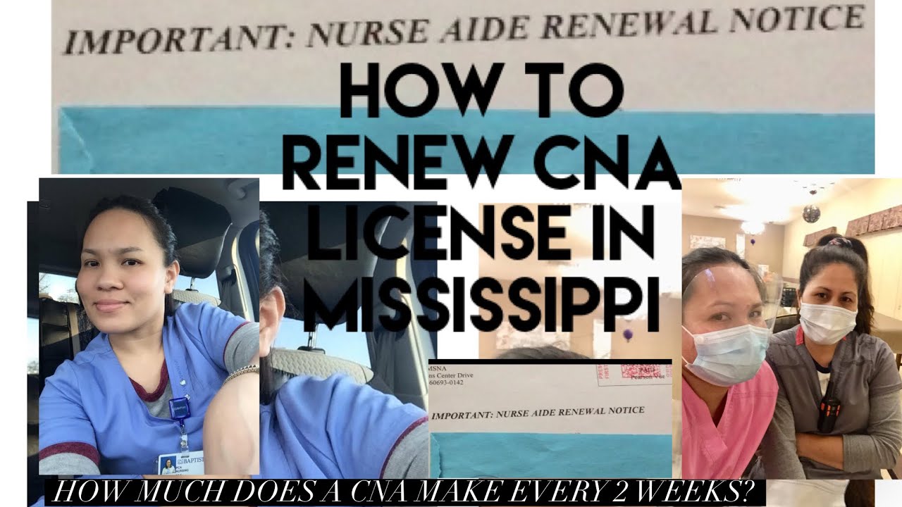 How to get your CNA License Renewed in USA/MS/ tagalog vlog/Mahirap na