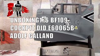 UNBOXING 1/6 BF109 COCKPIT (DID E60065B) ADOLF GALLAND COLLECTOR'S EDITION.