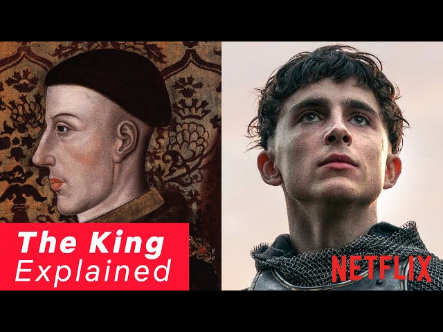 The Real Story Behind Timothée Chalamet's Henry V | The King | Netflix class=