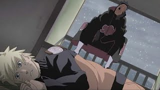 Tobi Aparece Detrás De Naruto - Kakashi y Yamato intervienen
