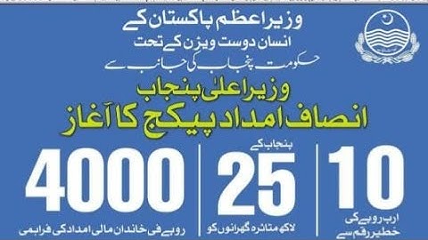 Register In Insaf Imdad program Via Sms,Website,App | Complete training Viedo