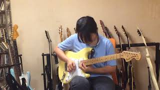 「BAROQUE & ROLL」Yngwie Malmsteem guitar cover by momo 18years old