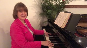 How to Add A Left Hand Run Between The I and V Chords - hymn improvising tips