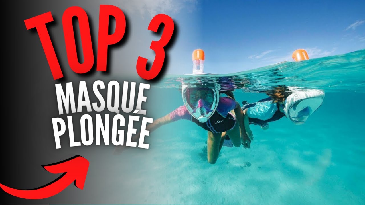 TOP 3 : Meilleur Masque de Plongée Intégral 2022 