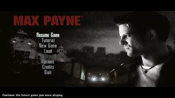 Max Payne Tutorial Playthrough Part 1 HD No Commentary