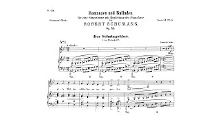 Robert Schumann - Romanzen und Balladen I, op. 45 [With score]