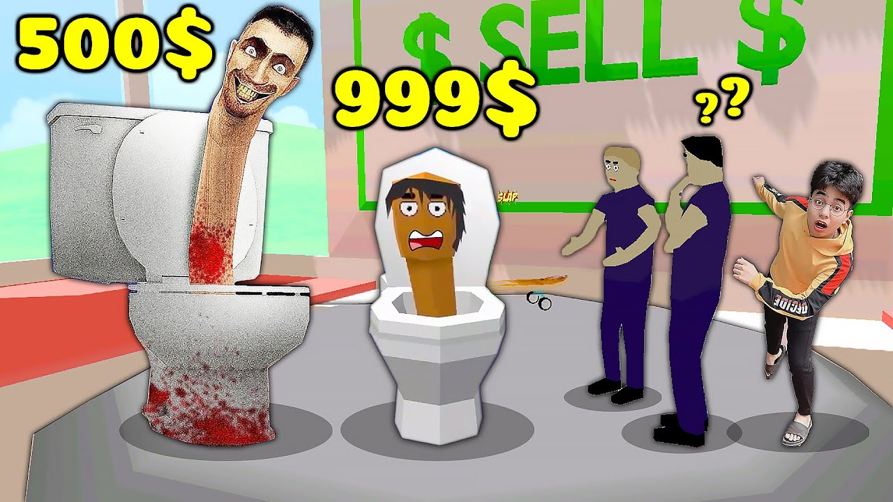 NẾU THẮNG TÊ TÊ BÁN SKIBIDI TOILET CHO ÔNG CHỦ GARA Ô TÔ TRONG THÀNH PHỐ VUI NHỘN