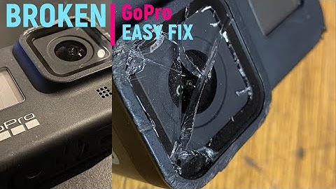 Broken GoPro Lens replacement