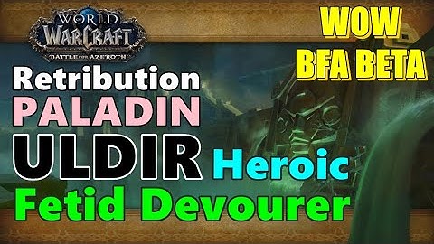 [BFA BETA] Uldir Fetid Devourer Heroic Ret Paladin PoV