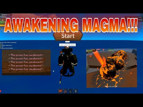 CapCut next is light!!! #magma #awakening #awakenedmagma #damage #rob, fruit game