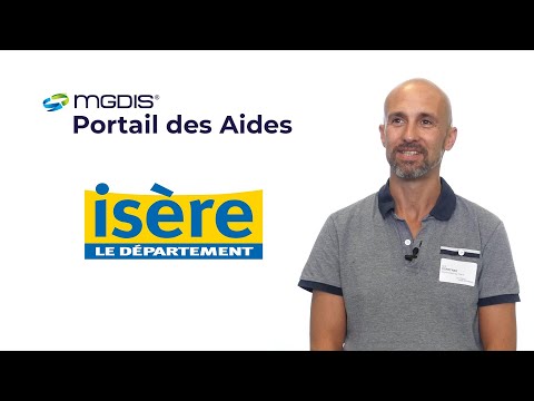 Témoignage Département Isère - Portail des Aides MGDIS - Cyril DORFFNER