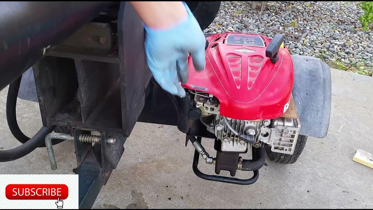 Log Splitter Engine Swap DIY YouTube