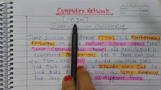 Lec-59 What is TDM? | Time Division Multiplexing with diagram | Synchronous and Asynchronous TDM