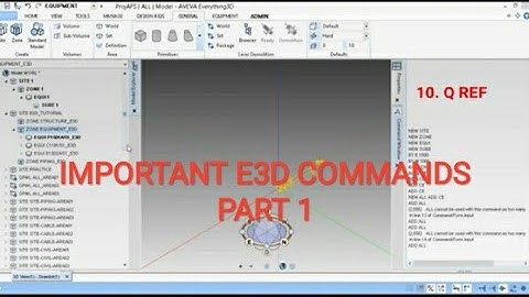 Mastering E3D: Important E3D Commands for Efficient Piping Design - Part 1