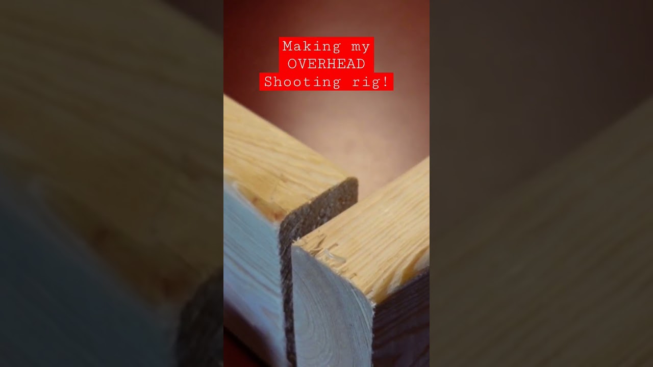 HOMEMADE OVERHEAD CAMERA MOUNT!📸🛠 