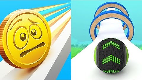 Going Balls vs Coin Rush! Game 🥎🏆🌞 NEW MAX LEVEL Gameplay Walkthrough Android/iOS Update