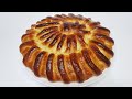 ДРОЖЖЕВОЙ ПИРОГ с ЗАВАРНЫМ КРЕМОМ (yeast custard pie)