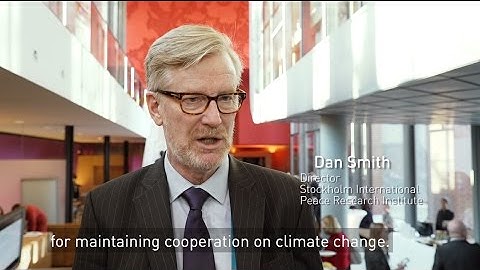 Trump & the geopolitics of climate change - Interview with Dan Smith