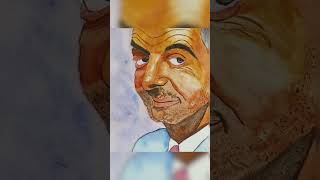 #watercolour #painting #portrait #viralshorts