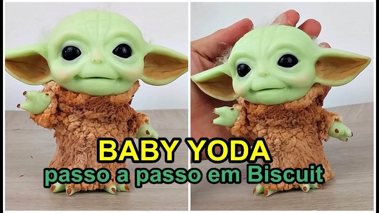 Yoda Baby Passo A Passo Em Biscuit The Mandalorian Youtube