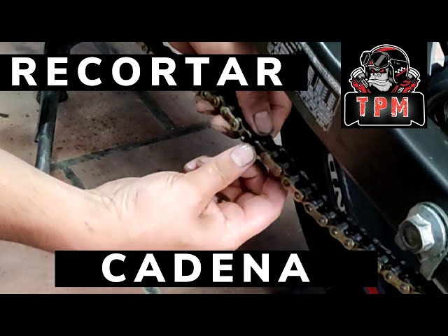 Como remachar cadena de cualquier tipo de moto – Reparomimoto