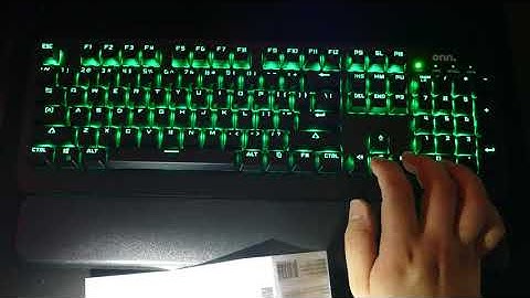 Taking A Look At The $45 Walmart (onn.) Full RGB Mechanical Gaming Keyboard