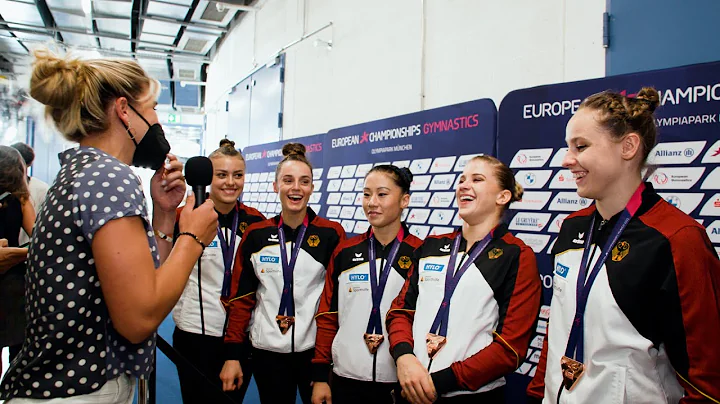Pauline Tratz Interviews Team Germany - 2022 Europ...