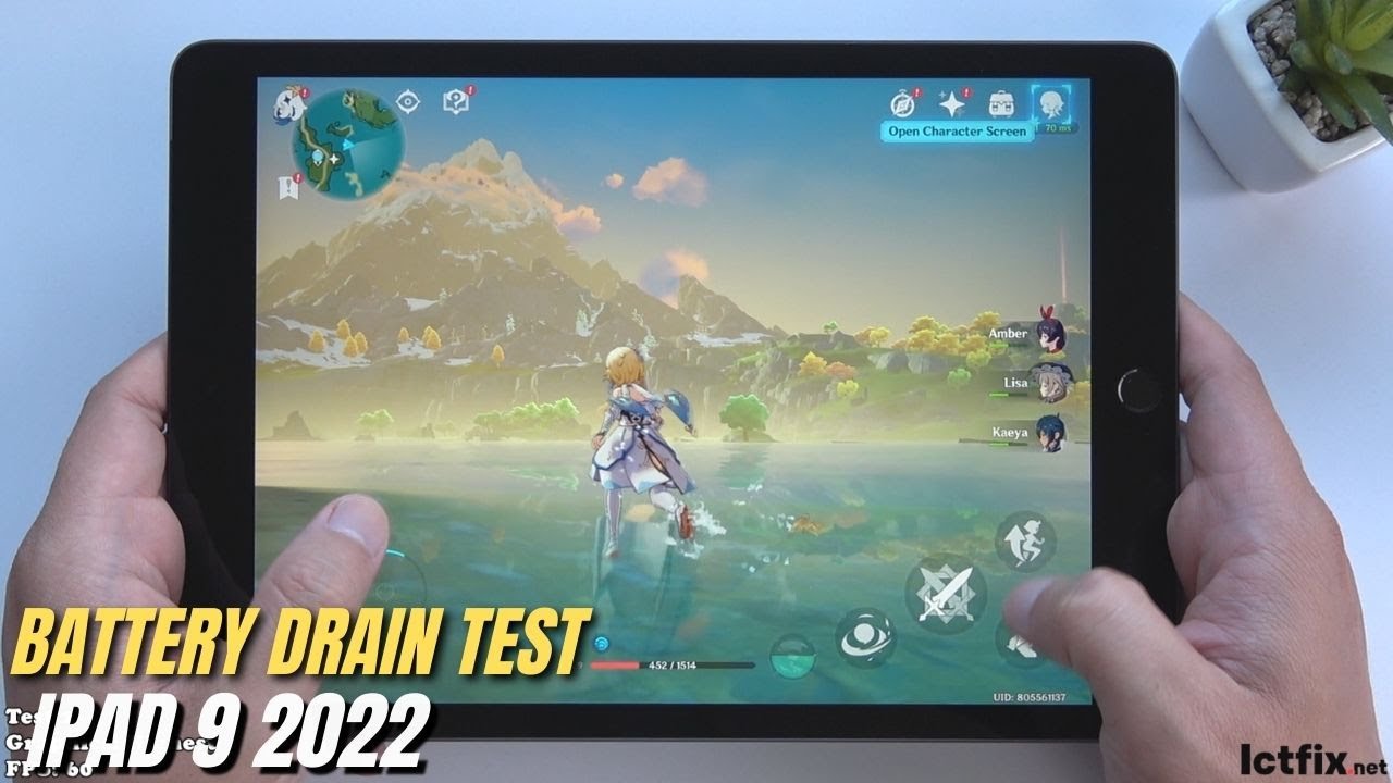 iPad 10.2 (2021) Genshin Impact Gaming test | Apple A13 Bionic, 3GB RAM -  YouTube