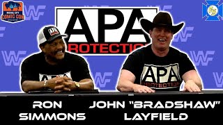 WWF APA John Layfield & Ron Simmons Panel – Nickel City Con June 2025