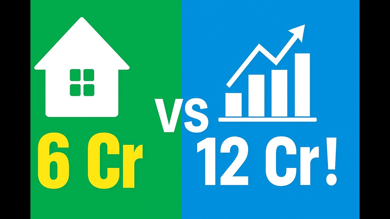 Self Funding vs Home Loan + Mutual Fund | 1 Crore Property Case Study (20 Years Wealth Comparison)