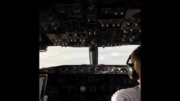 Visual approach in to Tromso-