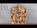 4k diy miniature dollhouse kit  rabbit town  block town  relaxing satisfying