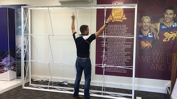 Supertex Lightbox Frame Assembly and Bar Attachment 3 of 3