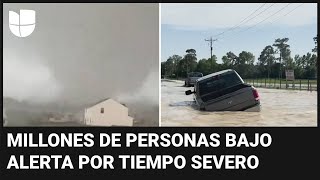 Inundaciones, granizo y tornados dejan destrucción en el sureste de EEUU by Univision Noticias 13,026 views 20 hours ago 1 minute, 57 seconds