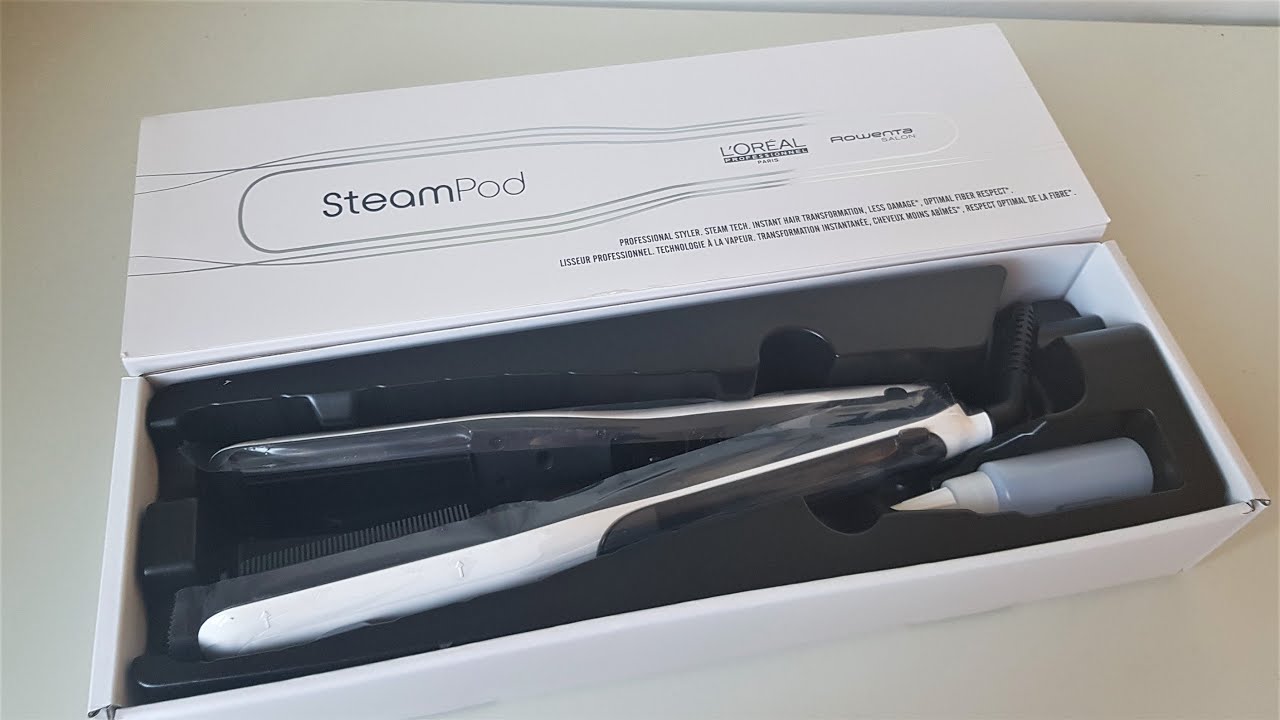RECENSIONE: SteamPod 3.0 piastra professionale a vapore della L'Oreal e Rowenta