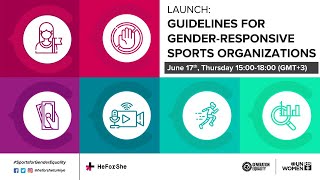 Launch: Guidelines for Gender-responsive Sports Organizations