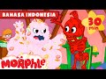 Selamat hari halloween  morphle  bahasa indonesia  kartun anakanak