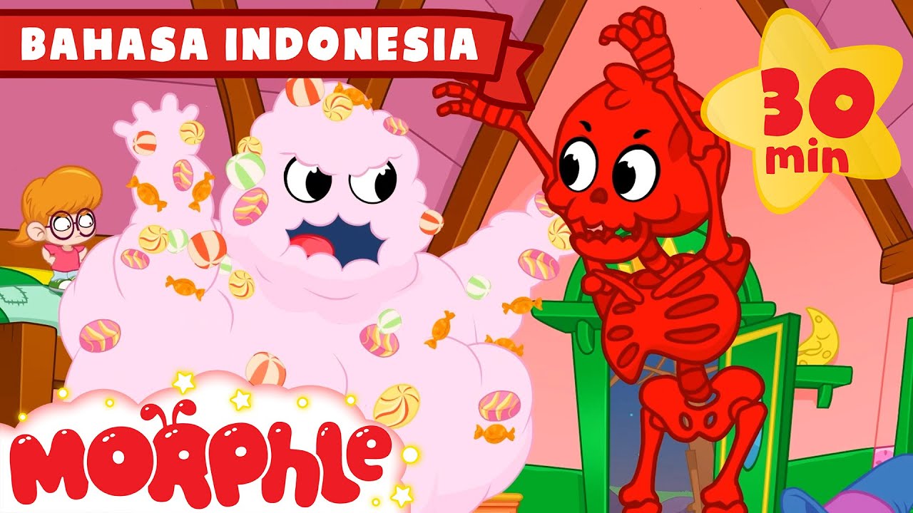 ⁣Selamat Hari Halloween! | Morphle - Bahasa Indonesia | Kartun Anak-Anak