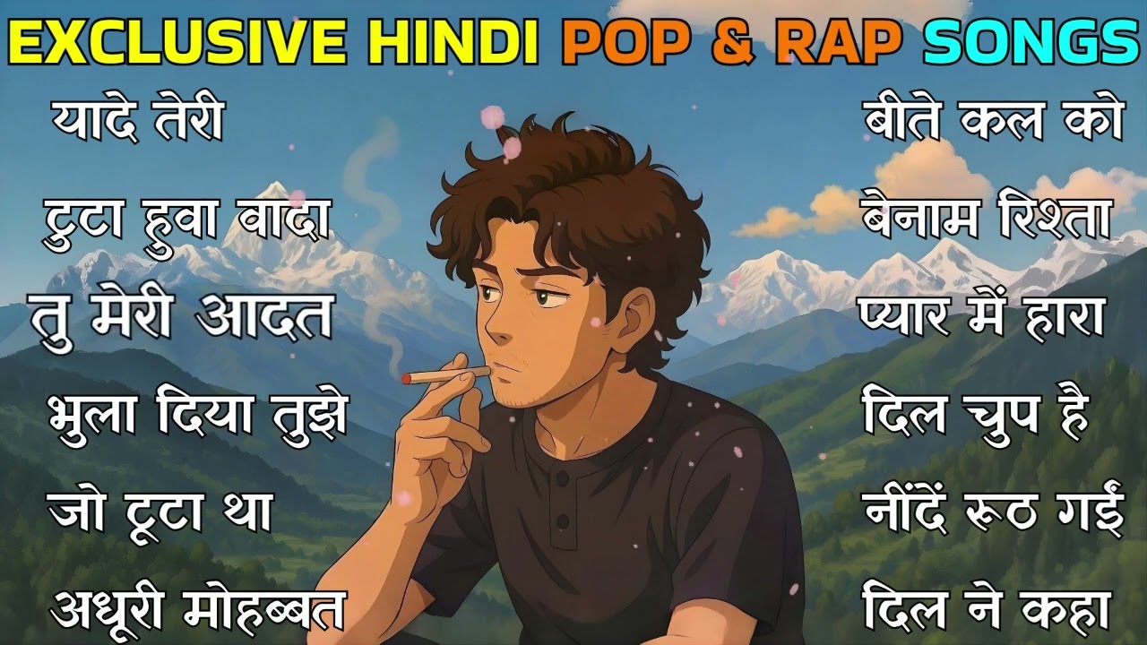🎶 Exclusive Hindi Pop x Rap Mix 2025 | Top Bollywood Rap Songs & Trending Hits 🎶