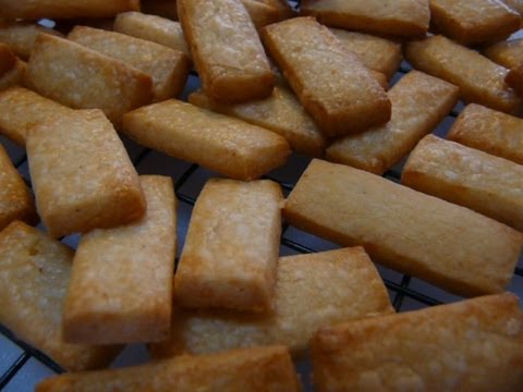 Old Fashioned CHEESE STRAWS - How to make CHEESE STRAWS recipe