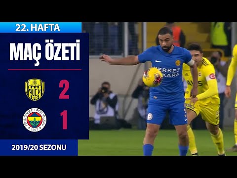 ÖZET: MKE Ankaragücü 2-1 Fenerbahçe | 22. Hafta - 2019/20