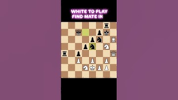 mate in 2 #chess #checkmate #chessgame #puzzle #chessmemes